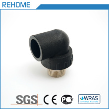 16mm/20mm/32mm/40mm HDPE/PE Plastic Casing Irrigation High Pressure Pipe Fitting Elbow Fittings for Hot& Cold Water Supply